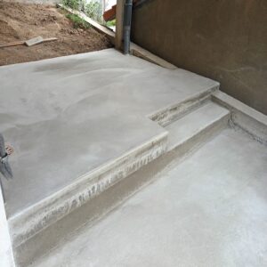 Réalisation d'une dalle en Béton