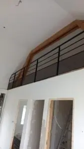 Aménagement d'intérieur avec réalisation d'un mezzanine